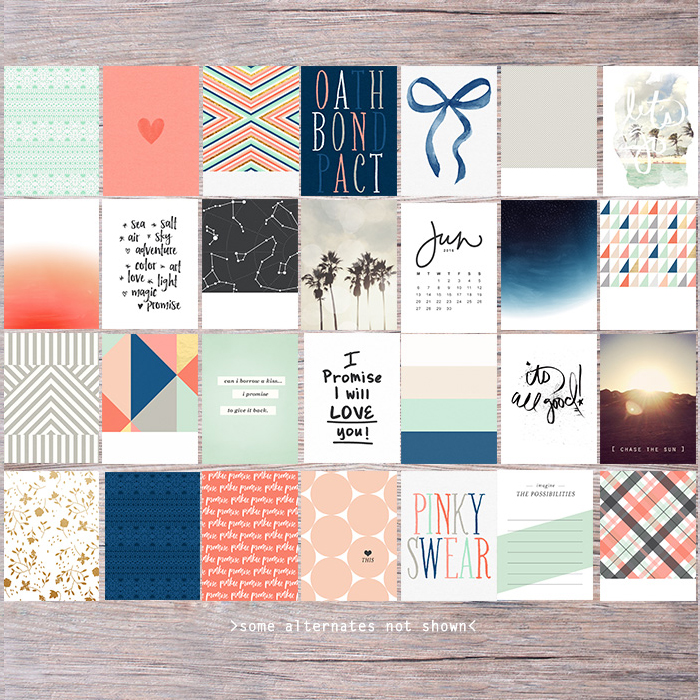 Memory Pocket Monthly (MPM) | PROMISE - Spring, Summer, Weddings, Beach Subscription by The LilyPad Designers - Perfect for your Project Life albums!