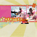 layout featuring Life's a Beach by Sahlin Studio