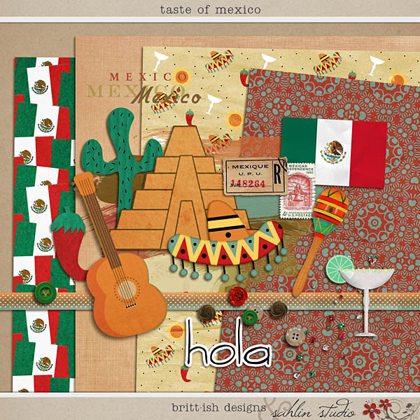 Taste of Mexico by Britt-ish Designs and Sahlin Studio