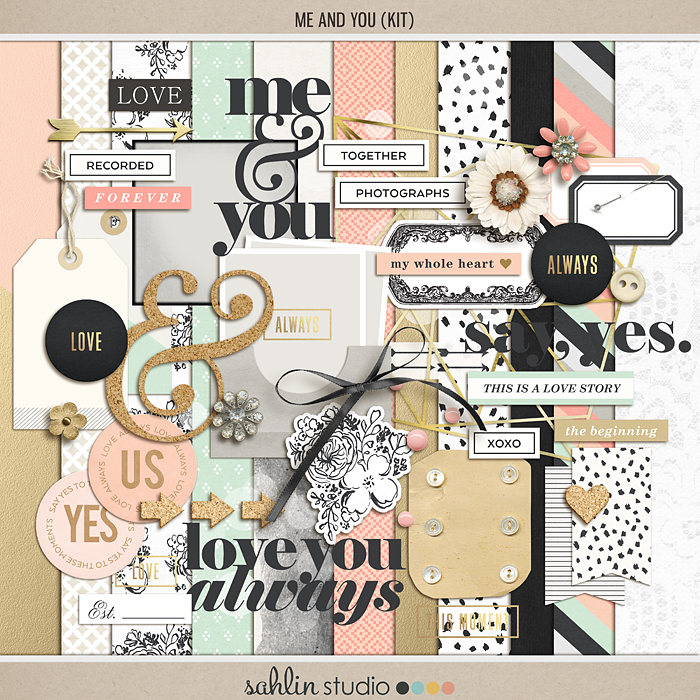 Me and You | Elements by Sahlin Studio - Perfect for your Wedding, Love or everyday album!