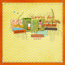 layout featuring Snipettes: Life's a Beach by Sahlin Studio