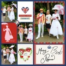 United Kingdom EPCOT Disney Marry Poppins Project Life Layout page using Project Mouse (World): United Kingdom England by Britt-ish Design and Sahlin Studio