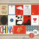 Project Mouse (World): China journal Cards by Britt-ish Design and Sahlin Studio - Perfect for your Project Life or Project Mouse Disney Epcot Album