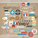 Project Mouse (World): France by Britt-ish Design and Sahlin Studio - Perfect for your Project Life or Project Mouse Disney Epcot Album