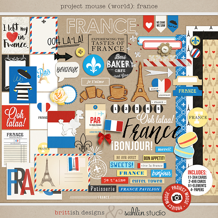 Project Mouse (World): France by Britt-ish Design and Sahlin Studio