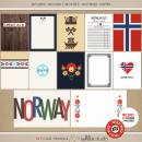 Project Mouse (World): Norway Journal Cards by Britt-ish Design and Sahlin Studio - Perfect for your Project Life or Project Mouse Disney Epcot Album!