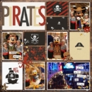 Pirates digital project life page using Project Mouse (Pirates) by Britt-ish Designs and Sahlin Studio