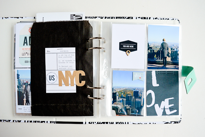 Amy Challis | New York Travel Mini Album | Sahlin Studio Scrapbook Designs