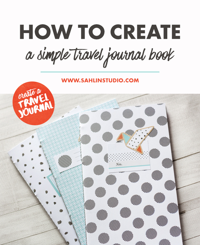 DIY Photo Album, A tutorial for an easy travel scrapbook