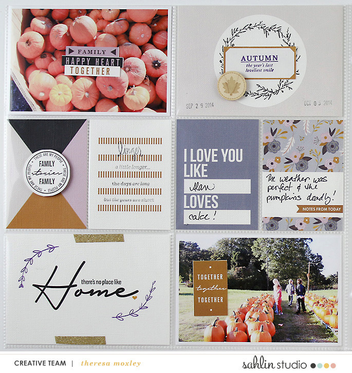 Hybrid Hybrid Project Life by larkindesign using Kindred by Sahlin StudioProject Life using Kindred by Sahlin Studio