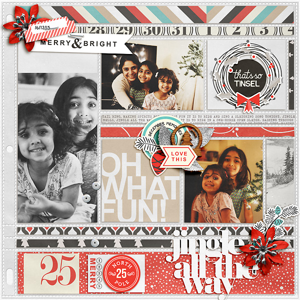 Sahlin Studio, Digital Scrapbooking DesignsOh What Fun (Journal Cards) -  Sahlin Studio