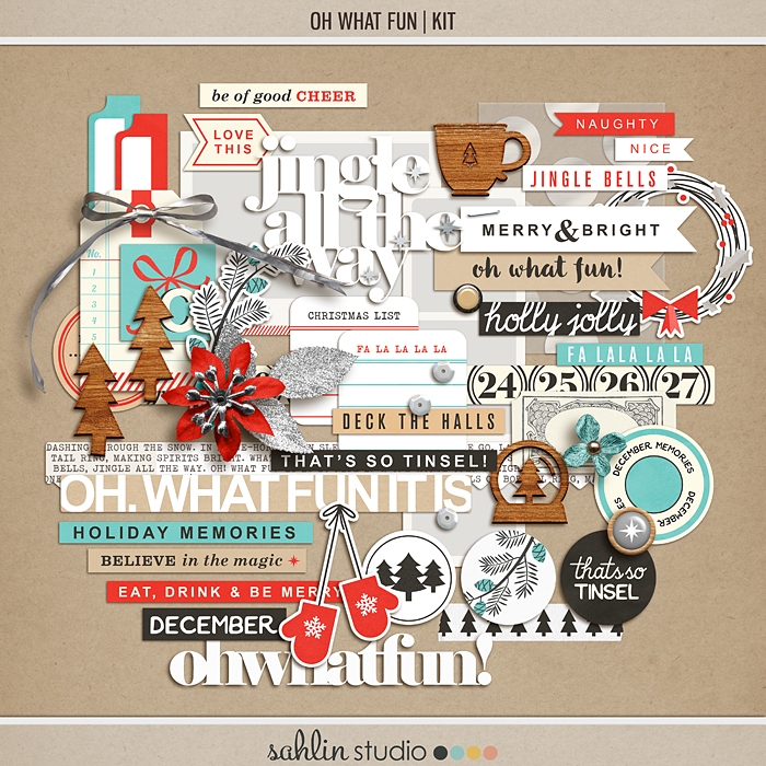 Hello Fun Digital Scrapbook Kit by Miss Fish