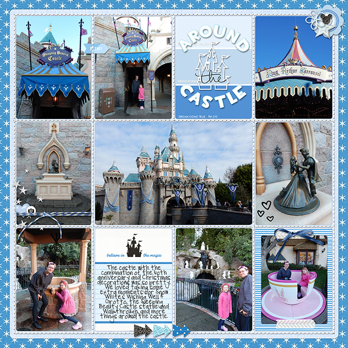 Around the Sleeping Beauty Castle | A Disney Project Mouse Story - A Photo Book from Kathleen Summers - Sahlin Studio Project Mouse