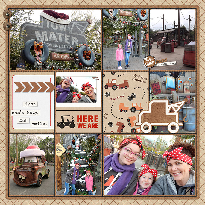 Disney 2016 scrapbook