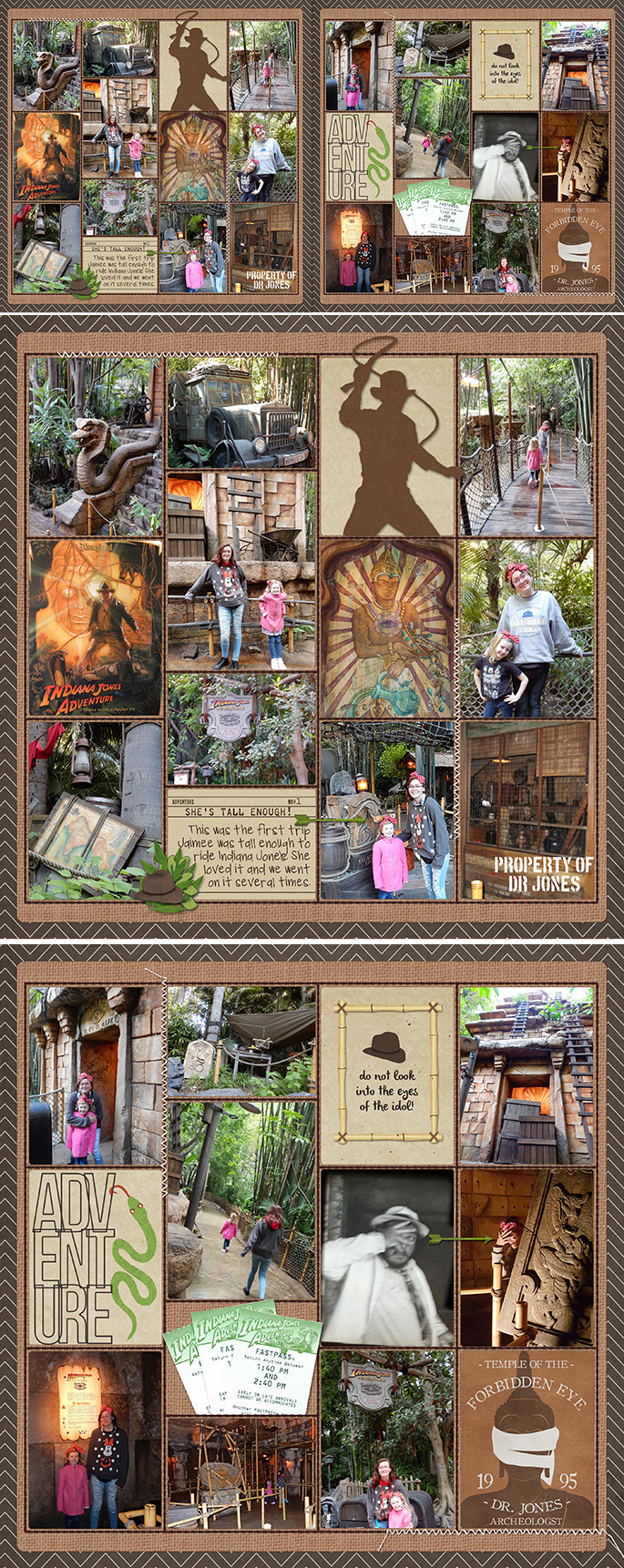 Adventureland Indiana Jones | A Disney Project Mouse Story - A Photo Book from Kathleen Summers - Sahlin Studio Project Mouse