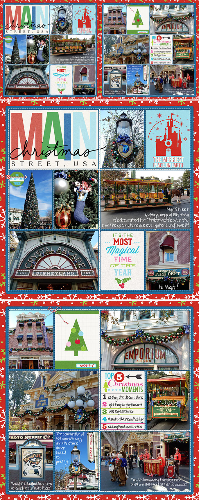 Main Street Christmas | A Disney Project Mouse Story - A Photo Book from Kathleen Summers - Sahlin Studio Project Mouse