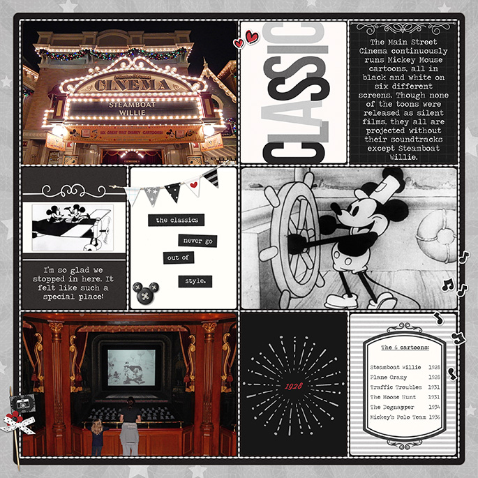 Mickey Classics Main Street Cinema | A Disney Project Mouse Story - A Photo Book from Kathleen Summers - Sahlin Studio Project Mouse