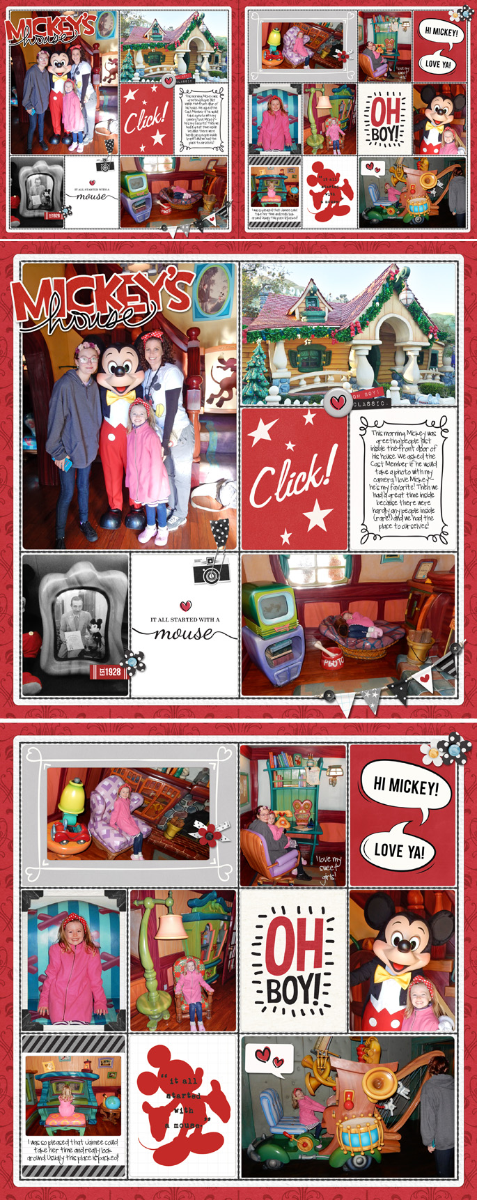 Mickey's House | A Disney Project Mouse Story - A Photo Book from Kathleen Summers - Sahlin Studio Project Mouse