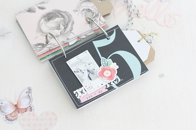 Document Your Year with a Sweet Mini Album - Using Numbers - Nikki Kehr