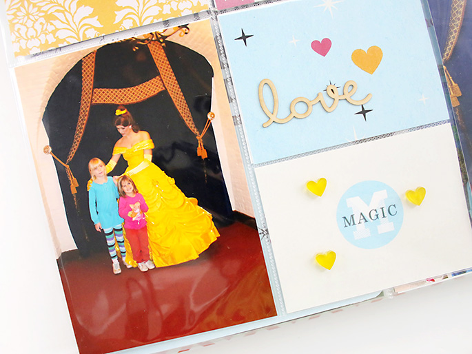 Sahlin Studio CT Theresa Moxley Disney Project Life Album – #10 Princess Dinner at Akershus