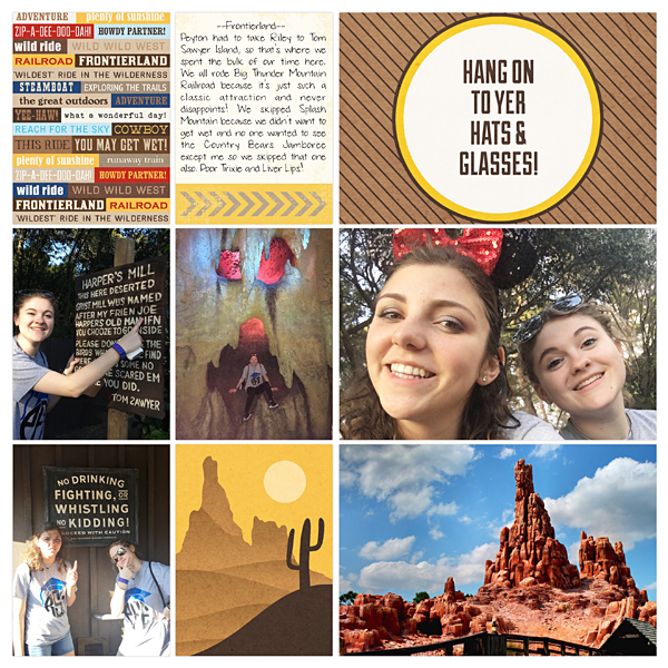 A Disney Project Mouse Story - Using the Project Life App from Jenna Fortner - Sahlin Studio Project Mouse