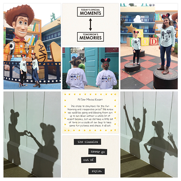 A Disney Project Mouse Story - Using the Project Life App from Jenna Fortner - Sahlin Studio Project Mouse