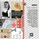 digital scrapbooking page using Ouch (Kit) by Sahlin Studio