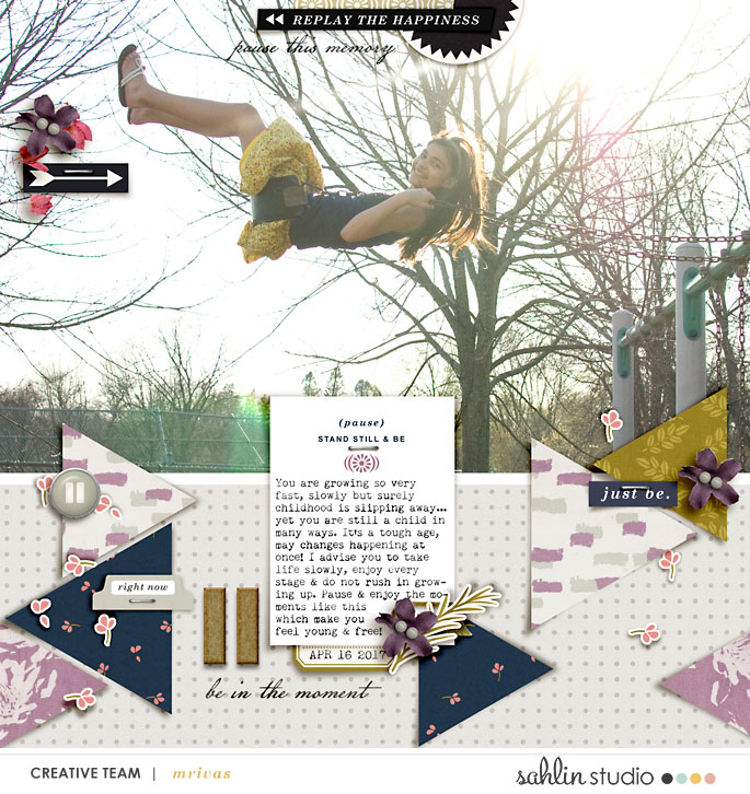 digital scrapbooking layout created by mrivas2181 featuring Pause by Sahlin Studio