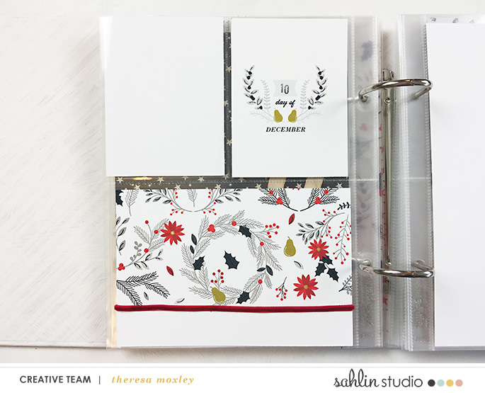 December Foundation Pages - Perfect for Project Life / December Daily / Document Your December Albums using December collection by Sahlin Studio
