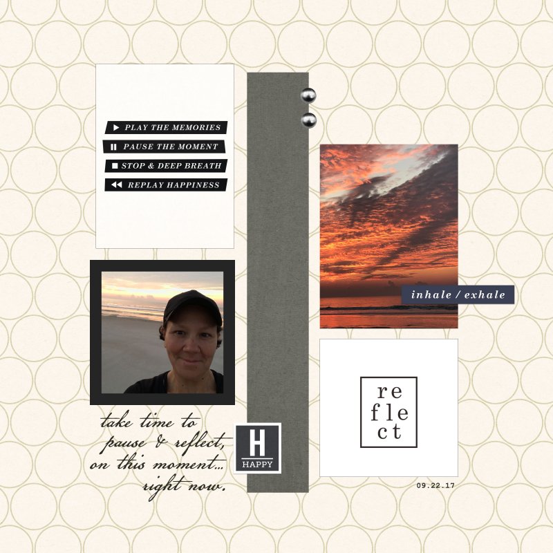 november challenge winner layout created by kraftkris featuring the November FREE Template and Pause by Sahlin Studio