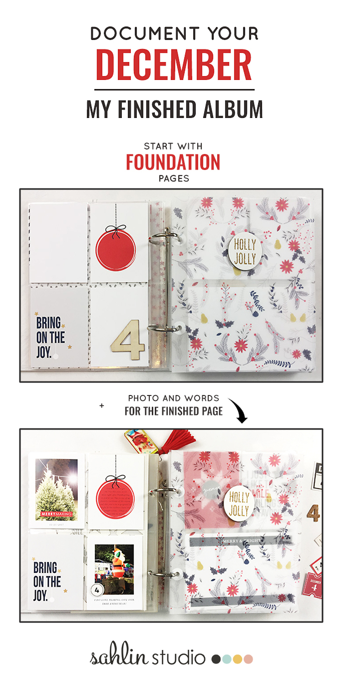 Year In Review Scrapbook Kit by paislee press