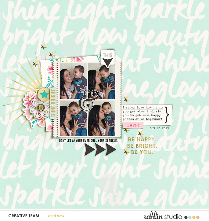 layout created by mrivas2181 featuring Shine Bright by Sahlin Studio