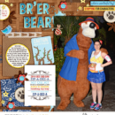 Disney Meet and Greet digital scrapbooking page using Project Mouse (Frontier): Enamel Pins & Artsy by Britt-ish Designs and Sahlin Studio