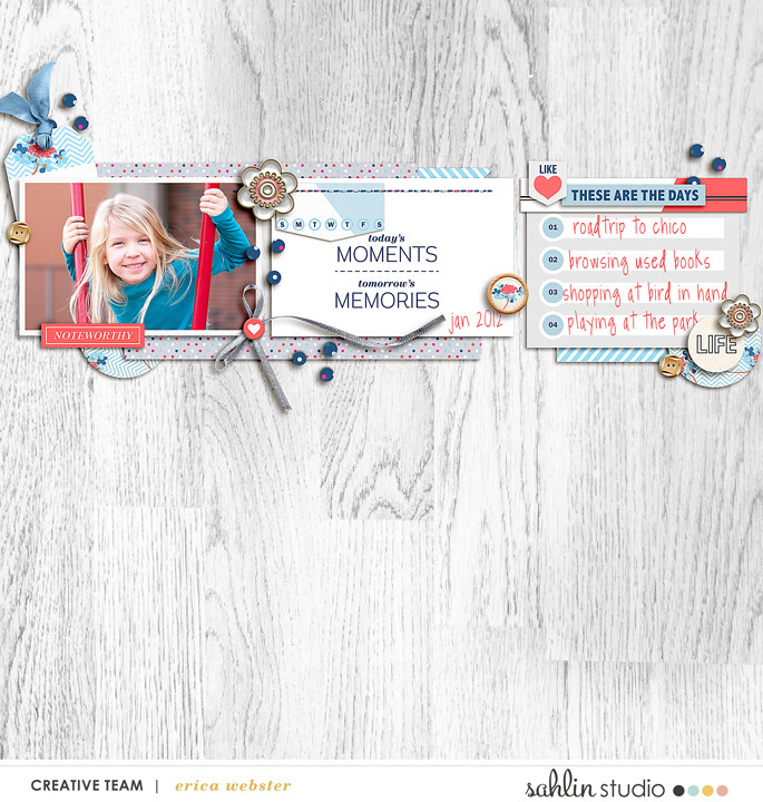 digital scrapbooking layout created by pne123 featuring May 2018 FREE Template