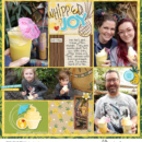 Disney Adventureland Dole Whip Project Life page using Project Mouse (Adventure): Artsy & Pins by Britt-ish Designs and Sahlin Studio