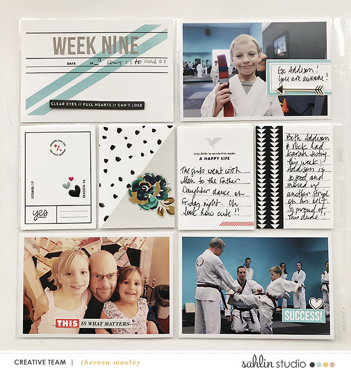 hybrid scrapbooking layout created by larkindesign featuring Simplify by Sahlin Studio