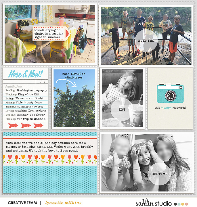 layout created by lynnette featuring Flashback by Sahlin Studio - October 2018 Featured Products