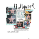 Hollywood Stars digital scrapbooking layout using Project Mouse (Movies) by Britt-ish Designs and Sahlin Studio