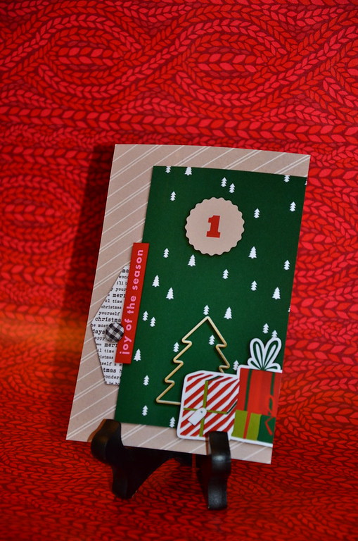 Countdown for Christmas using Home for the Holidays collection by Sahlin Studio - Perfect for Documenting Your December (DYD) or your Christmas!