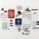 December Daily / Project Life page using the Home for the Holidays collection by Sahlin Studio - Perfect for Documenting Your December (DYD) or your Christmas!