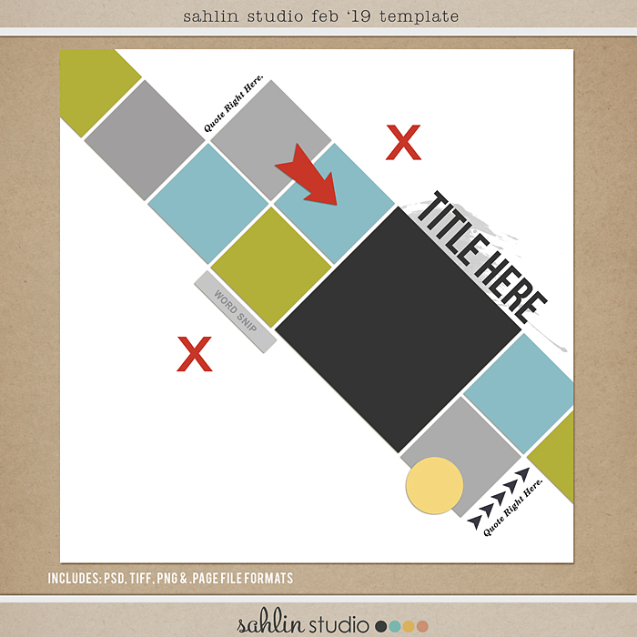 Scrapbook Template Word from sahlinstudio.com