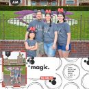 Disney Magic digital scrapbooking layout using Project Mouse (Vibes) Elements by Britt-ish Designs and Sahlin Studio
