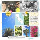 Disney California digital scrapbooking layout using Project Mouse by Britt-ish Designs and Sahlin Studio - Perfect for scrapbooking or in your Disney Project Life or Project Mouse albums!!