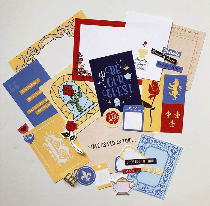 Project Mouse (Princess) Belle | Kit & Journal Cards PRINTED by Britt-ish Designs and Sahlin Studio