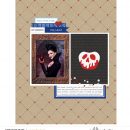 Once Upon a Time digital scrapbook layout using Project Mouse (Princess) Snow White | Journal Cards & Kit by Britt-ish Designs and Sahlin Studio
