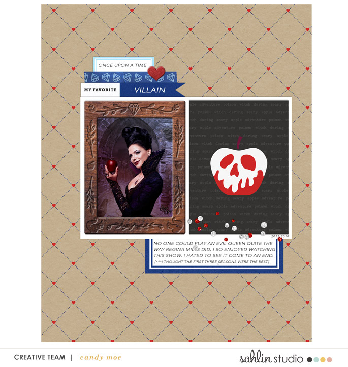 Sahlin Studio, Digital Scrapbooking DesignsProject Mouse (Princess) Snow  White, Kit - Sahlin Studio