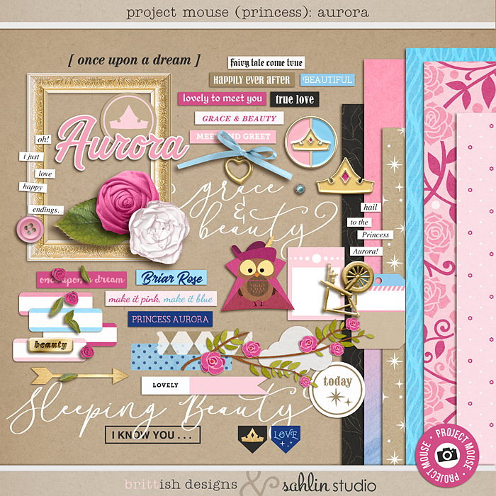 Sahlin Studio, Digital Scrapbooking DesignsProject Mouse - Sahlin Studio