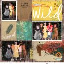 Disney Wild Tarzan Animal Kingdom digital scrapbook layout using Project Mouse (Animal) | Artsy & Pins by Britt-ish Designs and Sahlin Studio