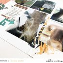 Safari Zoo digital scrapbook layout using Project Mouse (Animal) | Artsy & Pins by Britt-ish Designs and Sahlin Studio