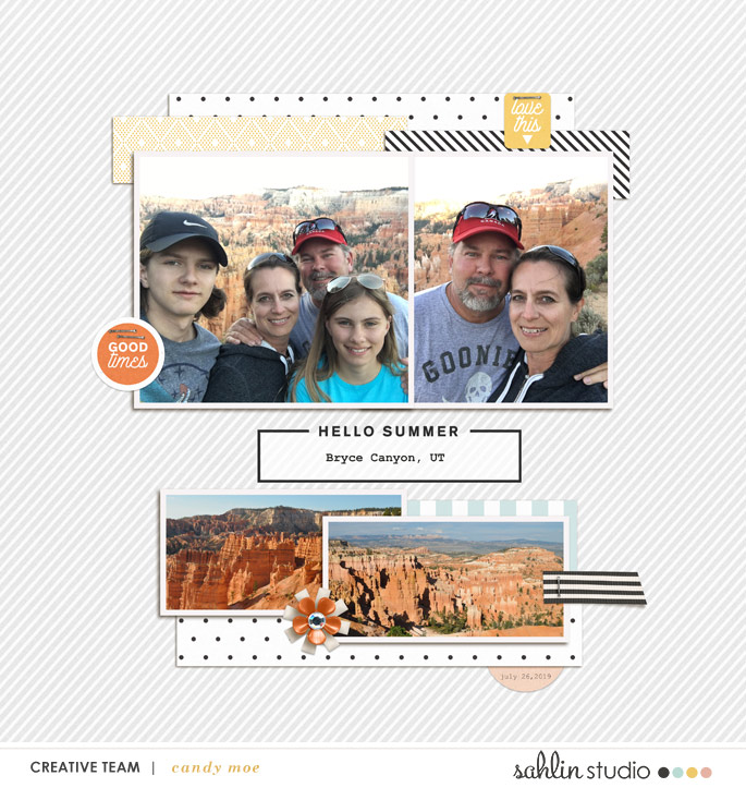 digital scrapbooking layout created by ctmm4 featuring September 2019 FREE Template by Sahlin Studio